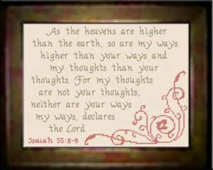 My Ways Higher - Isaiah 55:8-9